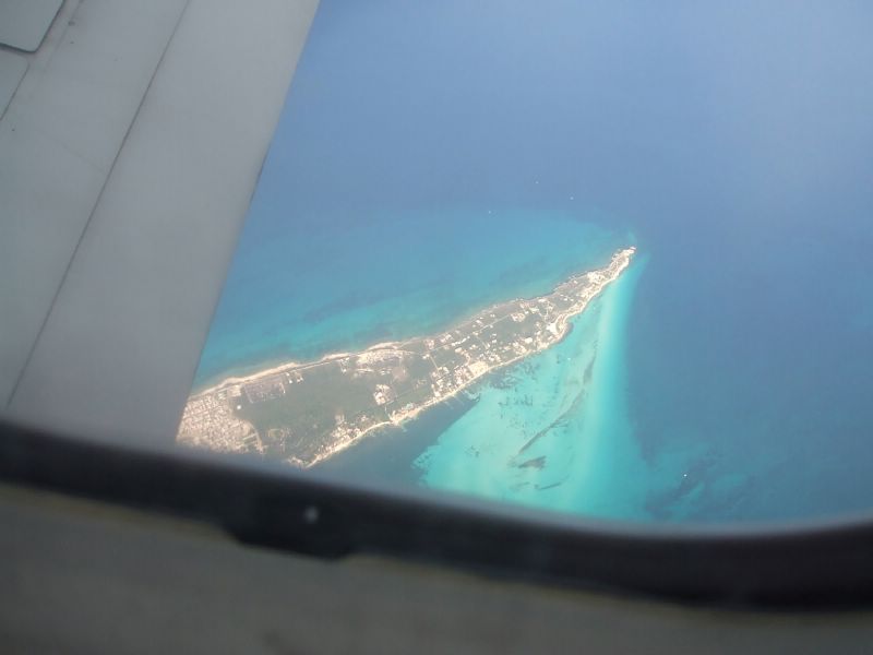 Cancun from the air