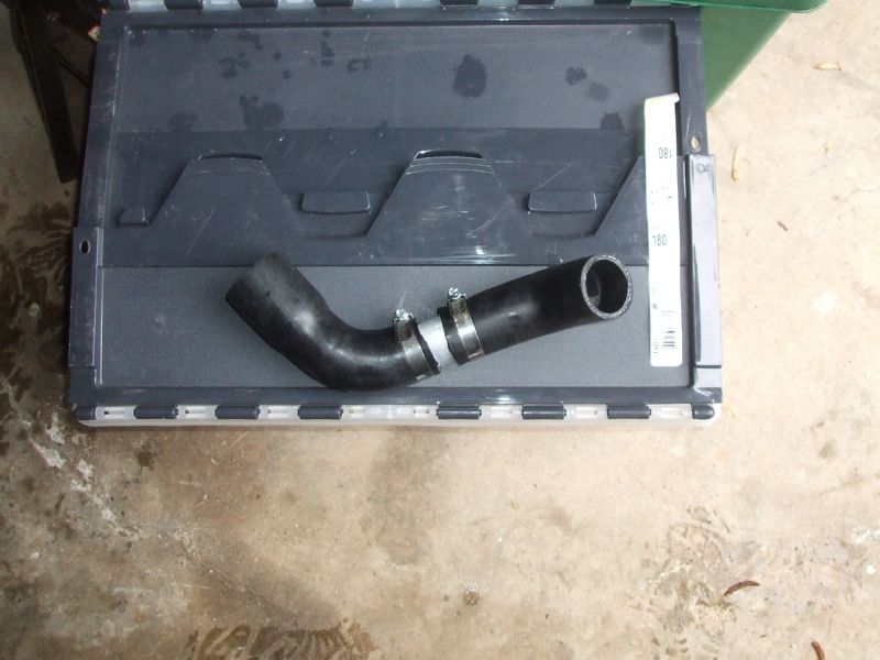 Redid my lower radiator hose