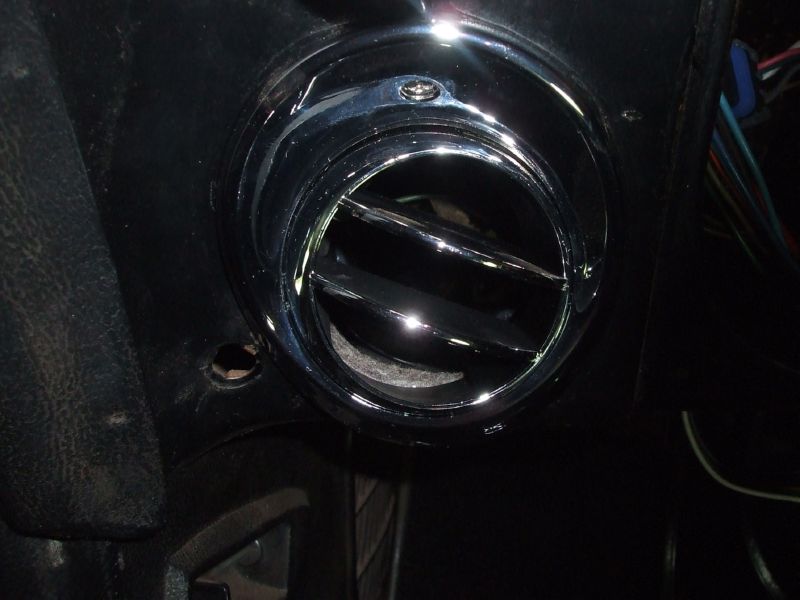 Left astrovent installed