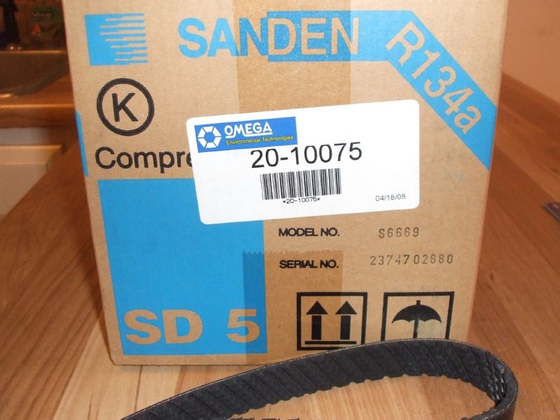 S&P polished SD5H14 compressor