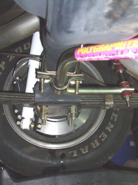 Sway bar installed