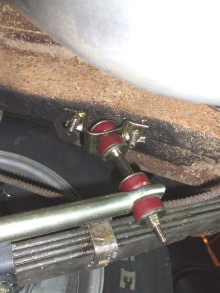 Sway bar end link