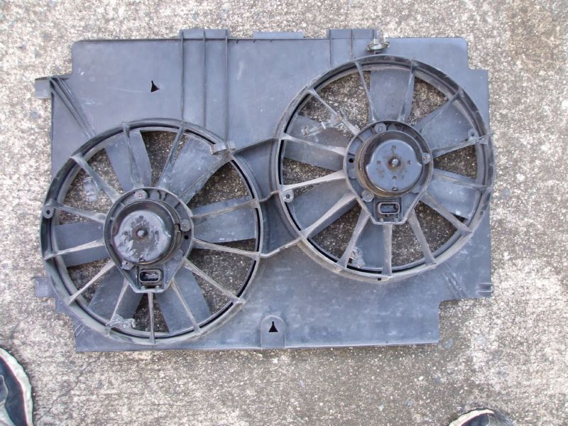 Trimmed fan shroud from 99 Camaro