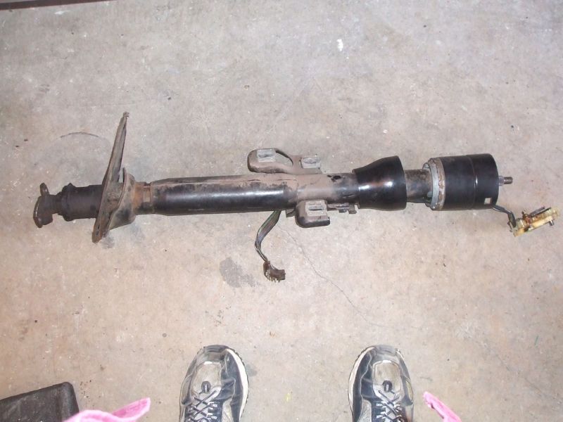 Old steering column