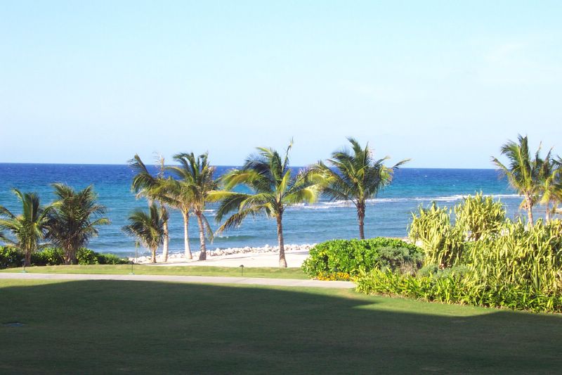 A view out our hotel window