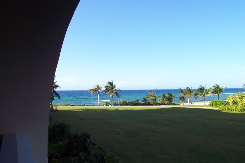 A view out our hotel window