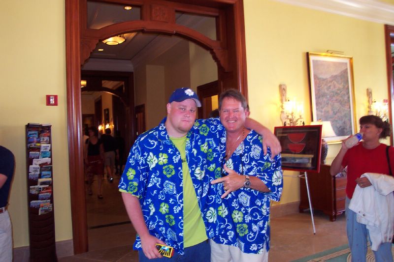 Jerry and Mike randomly show up with the same shirt