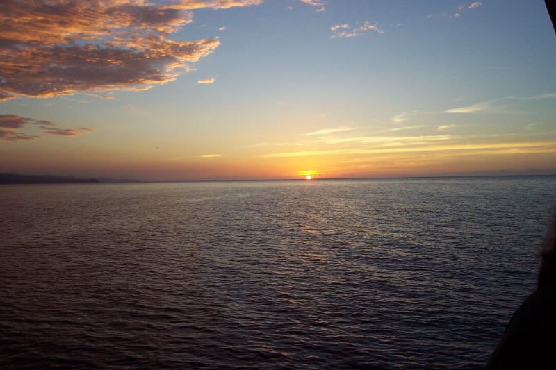 Another shot of the sunset and clouds