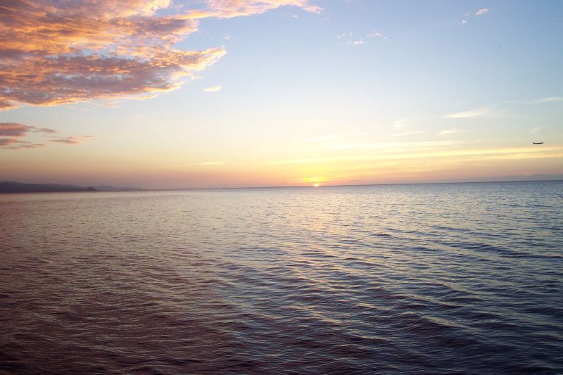 Another shot of the sunset and clouds
