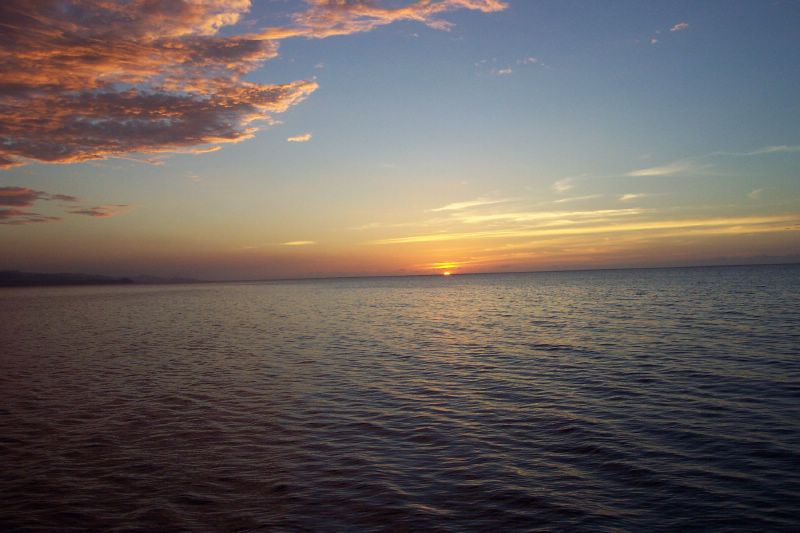 Another shot of the sunset and clouds