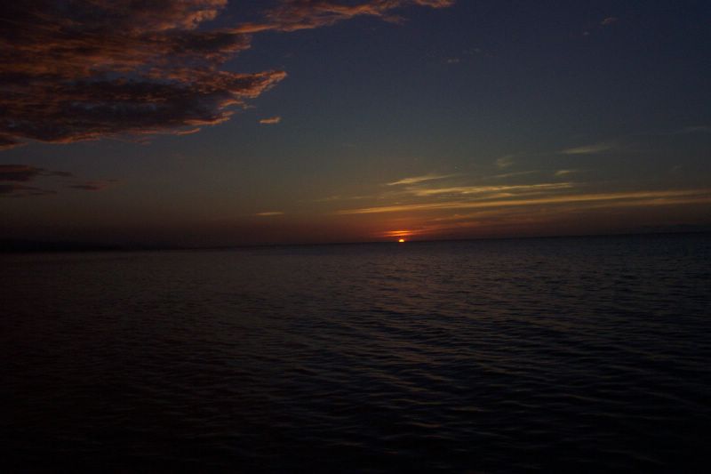 Another shot of the sunset and clouds