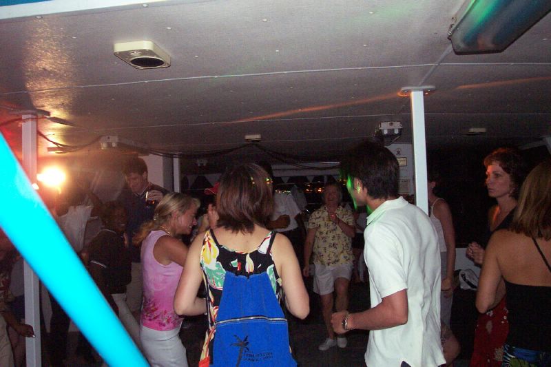 More dancing on the boat