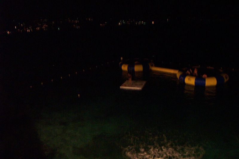 The trampolines at Margaritaville