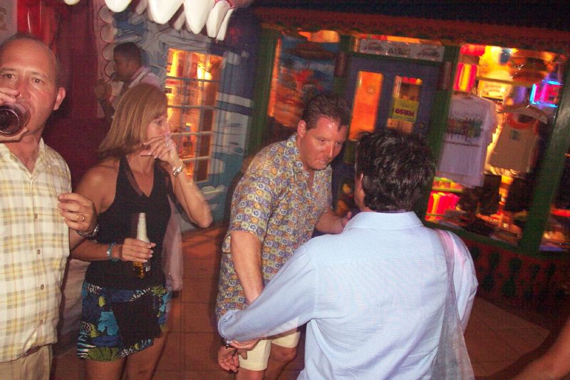 Dacing at Margartiaville