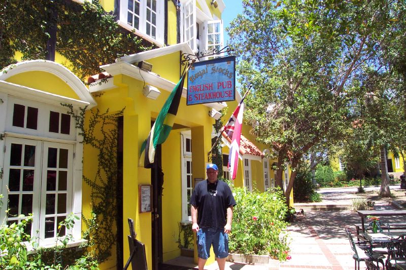 Leave it to Jerry to find an English Pub in Jamaica